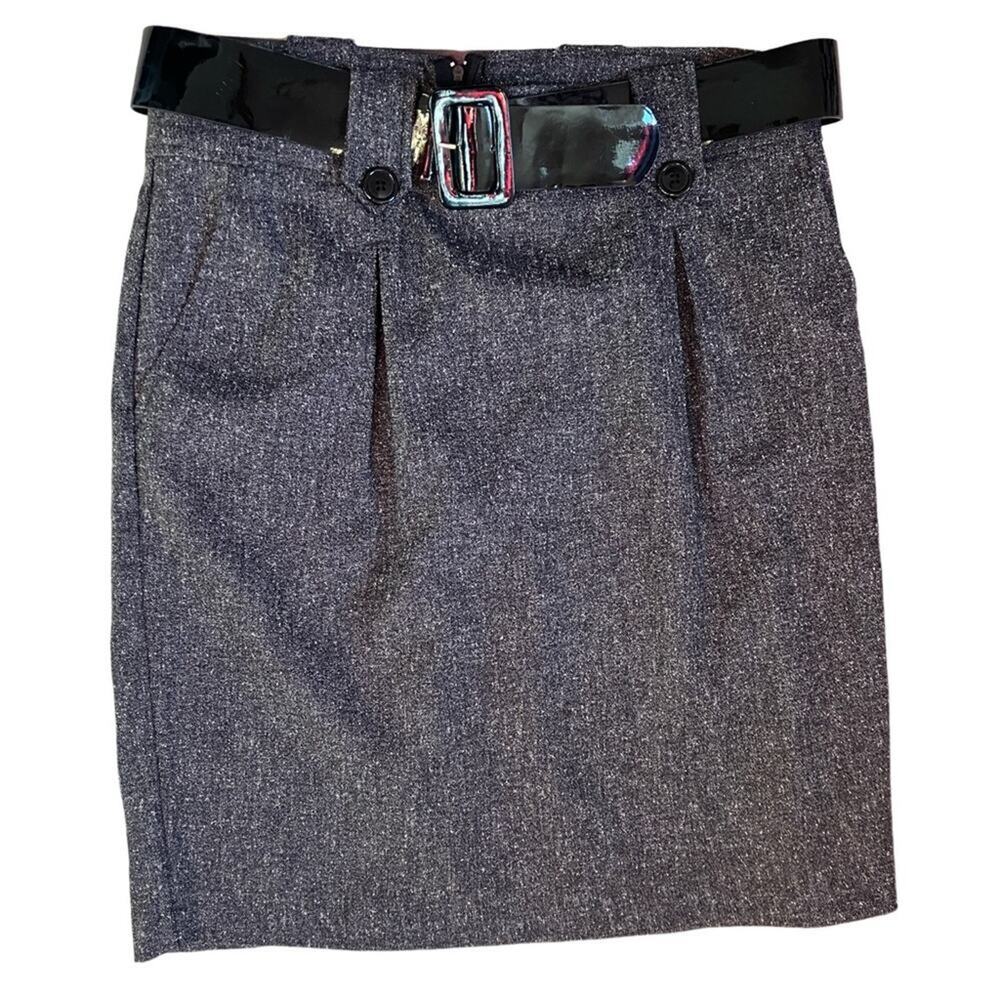 Three Pink Hearts Trixxi Shades of grey  Skirt size 11